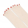 LACE TIGHTS WITH EMBROIDERED NAILS