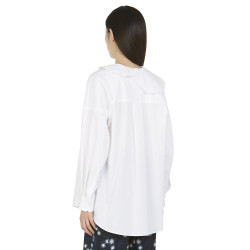SHIRT WITH ASYMMETRICAL COLLAR