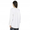 SHIRT WITH ASYMMETRICAL COLLAR