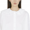 SHIRT WITH ASYMMETRICAL COLLAR