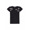 T-SHIRT CON APPLICAZIONE GIOIELLO