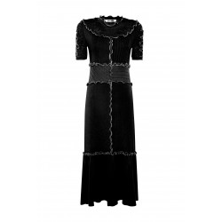 CROCHET KNIT DRESS