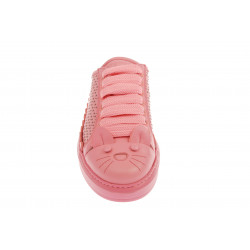 OPENWORK LEATHER CAT MULE SNEAKERS