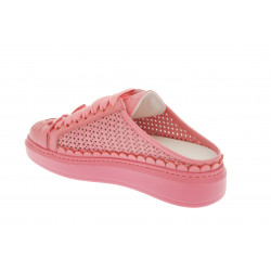 OPENWORK LEATHER CAT MULE SNEAKERS