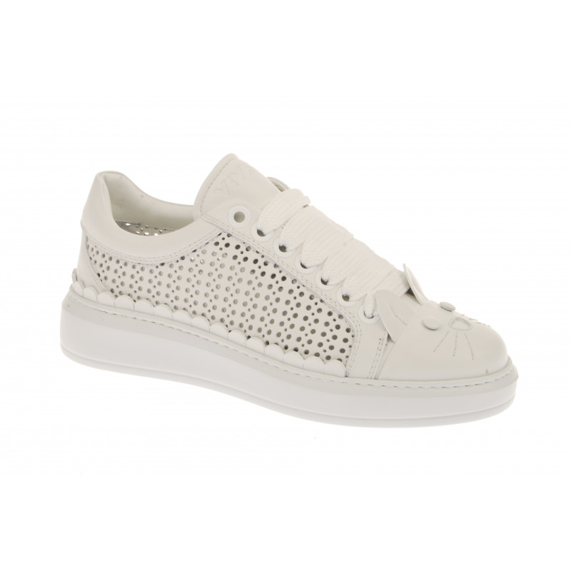 SNEAKERS GATTO TRAFORATA