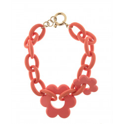 ROUND NECKLACE WITH DAISIES
