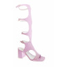 LACE-UP THONG SANDALS