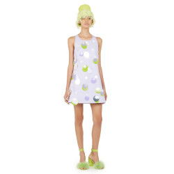 MINI DRESS WITH MAXI SEQUINS