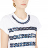 T-SHIRT CON MAXI PIETRE