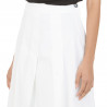 CANVAS PLEATED SKIRT