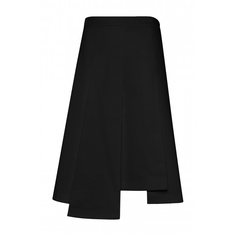 CANVAS PLEATED SKIRT