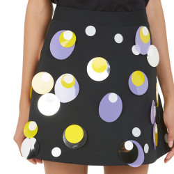 MINI GONNA CON MAXI PAILLETTES
