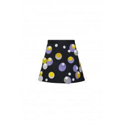 MINI GONNA CON MAXI PAILLETTES