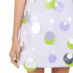 MINI GONNA CON MAXI PAILLETTES