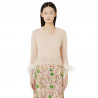 MAGLIA MOHAIR CON PIUME