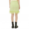 MINI GONNA MOHAIR CON PIUME