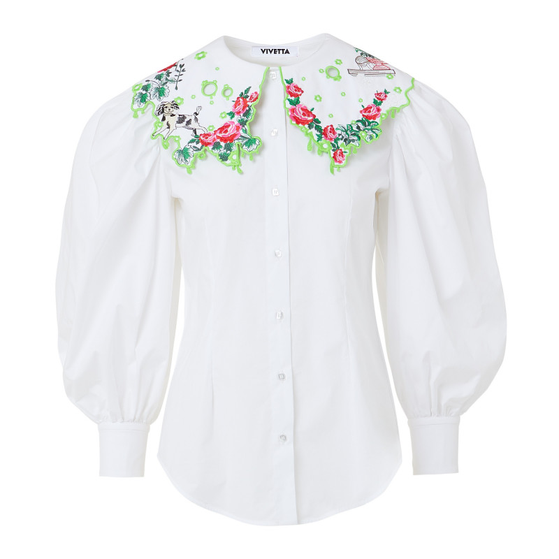 CAMICIA CON RICAMO
