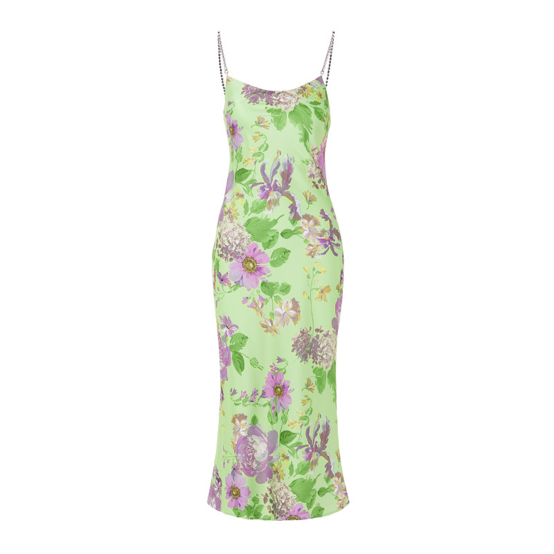 ABITO SOTTOVESTE STAMPA FIORE FIAMMINGO