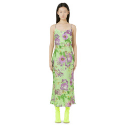 ABITO SOTTOVESTE STAMPA FIORE FIAMMINGO