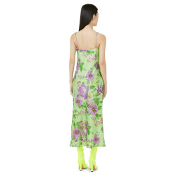 ABITO SOTTOVESTE STAMPA FIORE FIAMMINGO