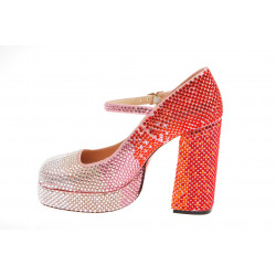 MARY JANE PLATFORM STRASS DEGRADÈ