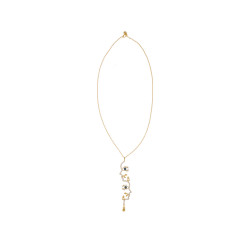 Collana profilo pendente Eye