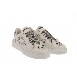 SNEAKERS GATTO SERIGRAFIA